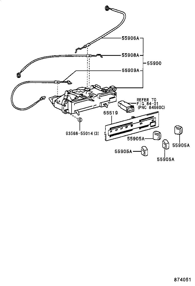 55844-0B010 DUCT SUB-ASSY, AIR, NO.1 product image