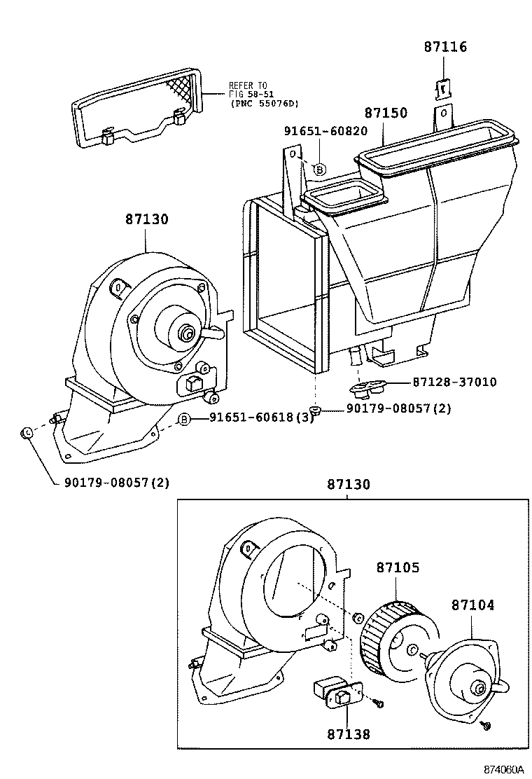 87150-37110 RADIATOR ASSY, HEATER product image