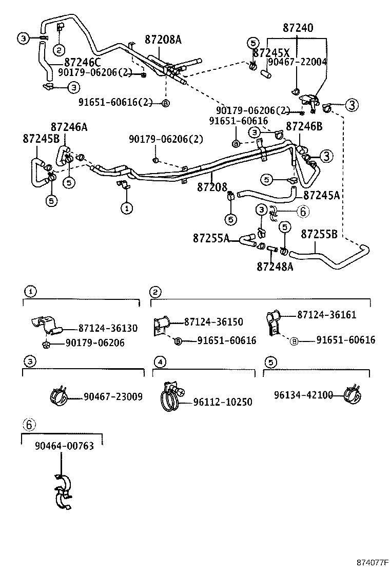 87240-36110 VALVE ASSY, HEATER WATER product image
