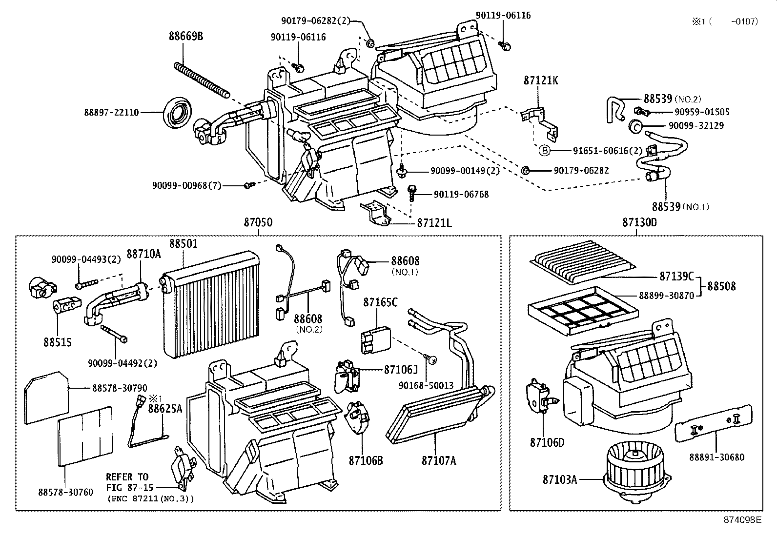87103-53010 MOTOR SUB-ASSY, COOLING UNIT, W/FAN product image