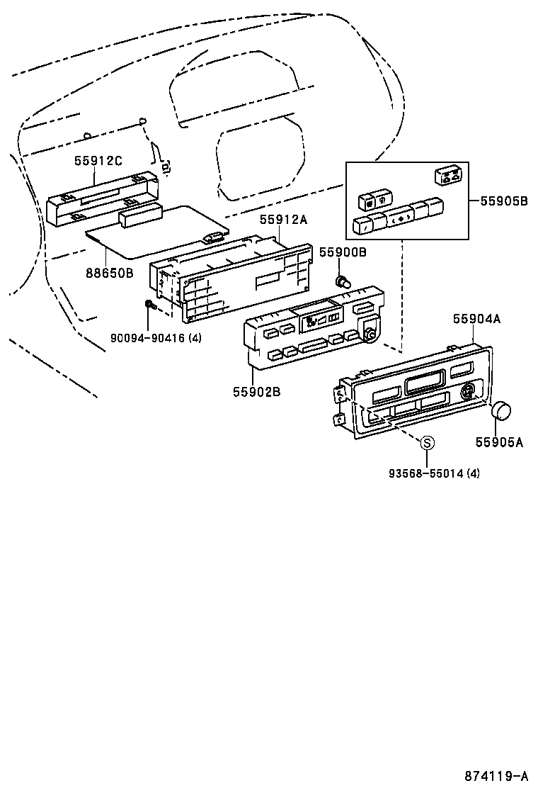 55844-YF010 DUCT, HEATER TO REGISTER, NO.2 product image