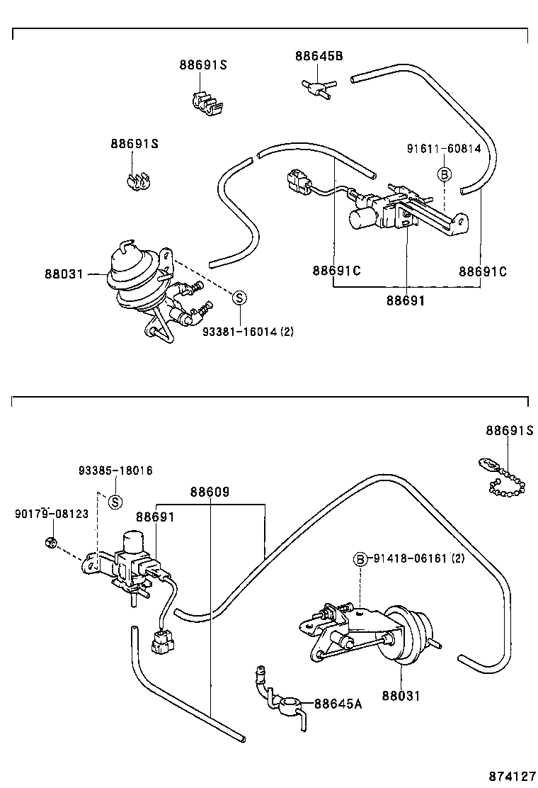 88609-95J09 DEVICE SUB-ASSY, IDLE UP product image