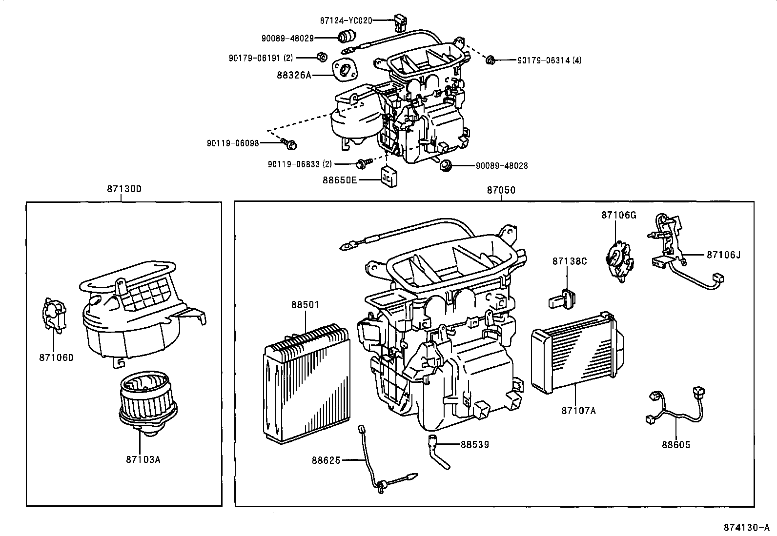 87138-YC010 RESISTOR, BLOWER product image