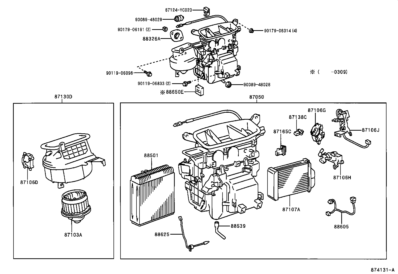 87138-YC010 RESISTOR, BLOWER product image