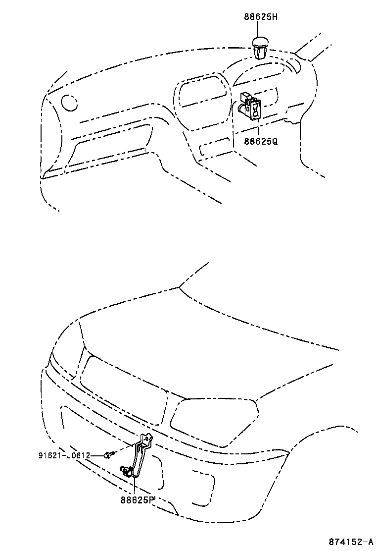55844-42050 DUCT, HEATER TO REGISTER, NO.2 product image