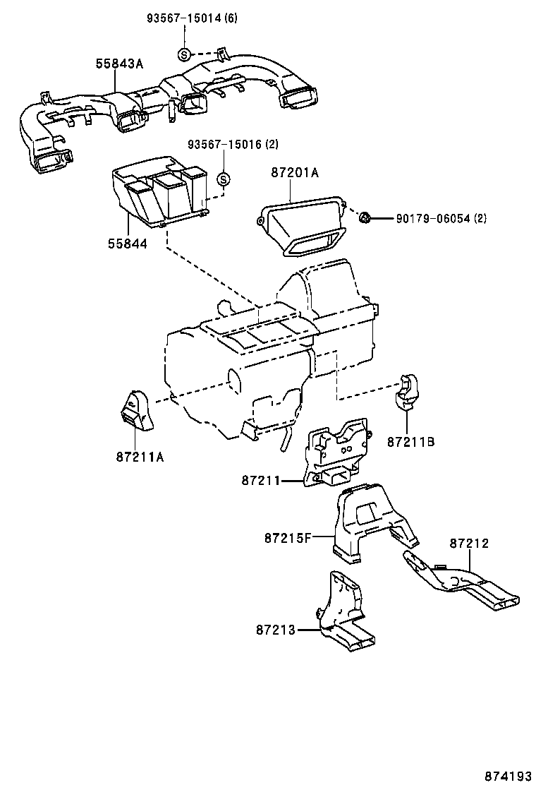 55935-47020 CIRCUIT, CENTER CLUSTER MODULE product image