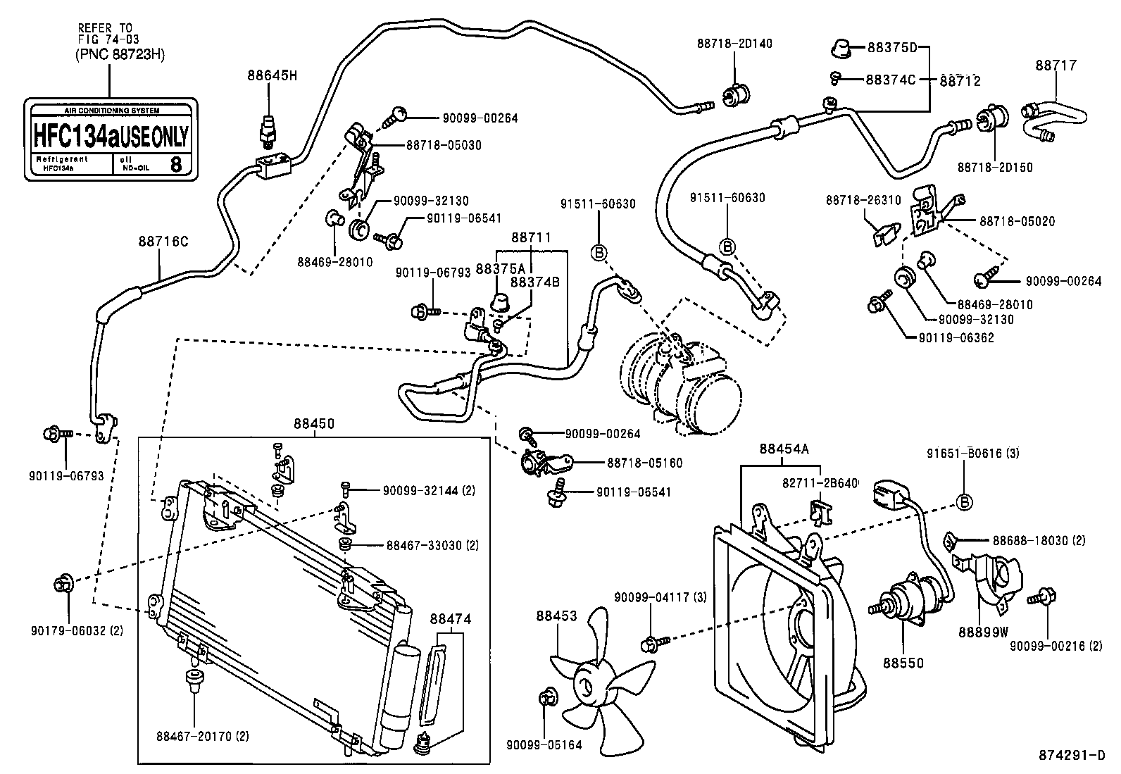 16363-27010 MOTOR ASSY, BLOWER (FOR CONDENSER) product image