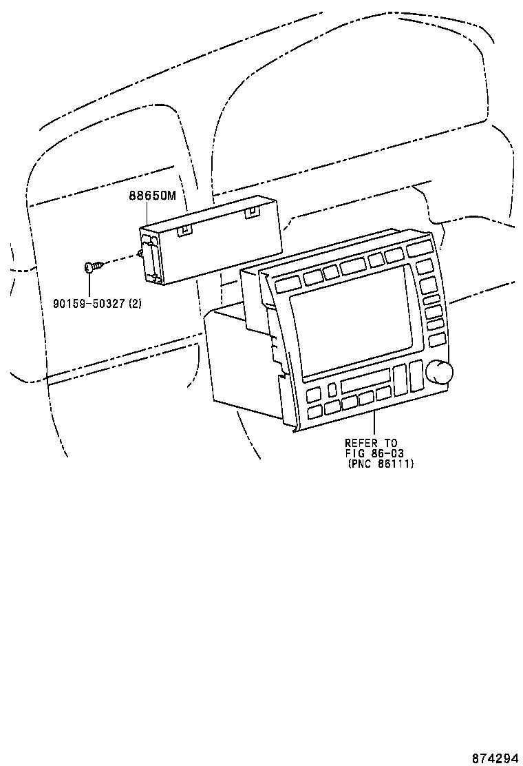 55844-30200 DUCT, HEATER TO REGISTER, NO.2 product image