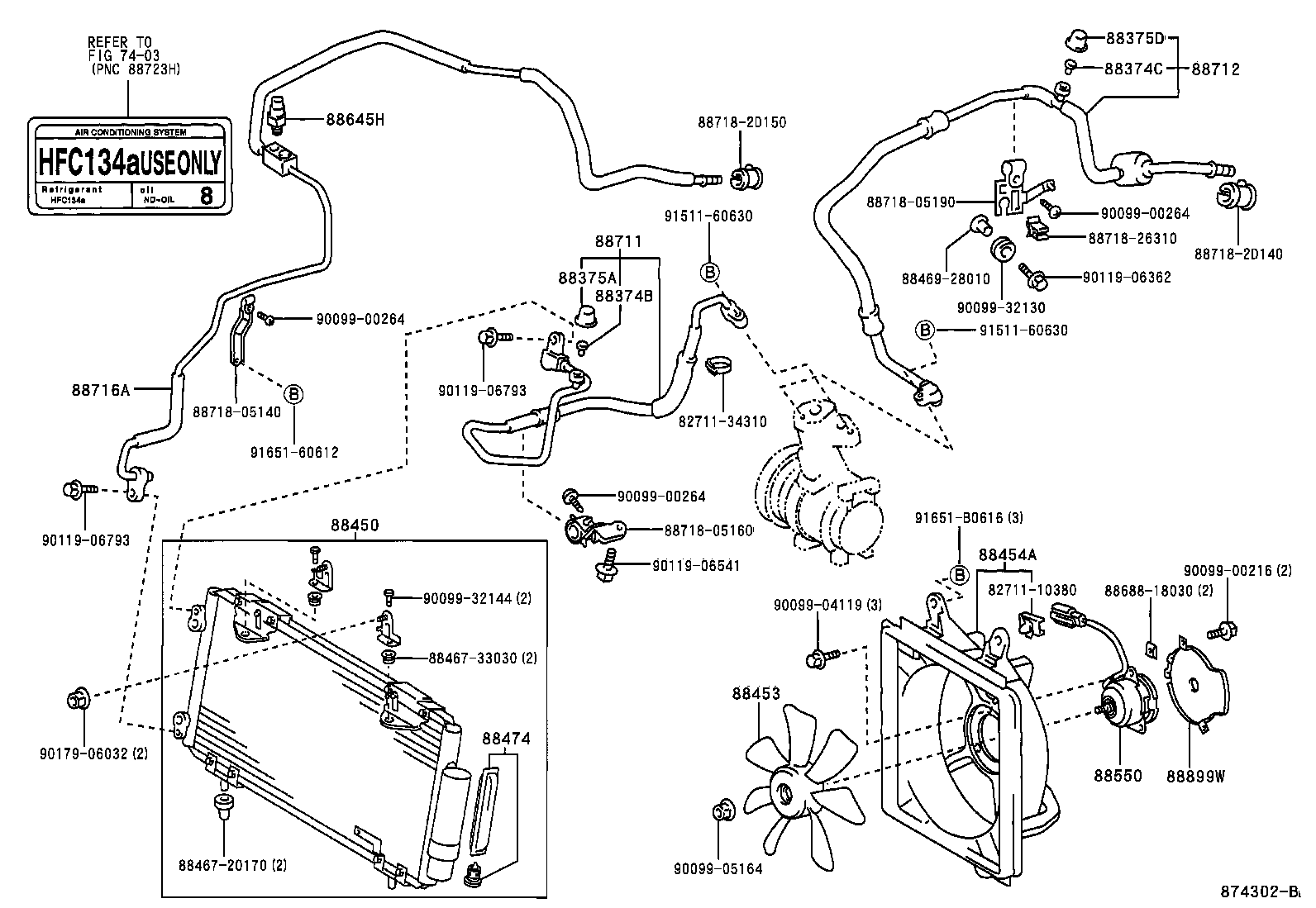 16363-27010 MOTOR ASSY, BLOWER (FOR CONDENSER) product image