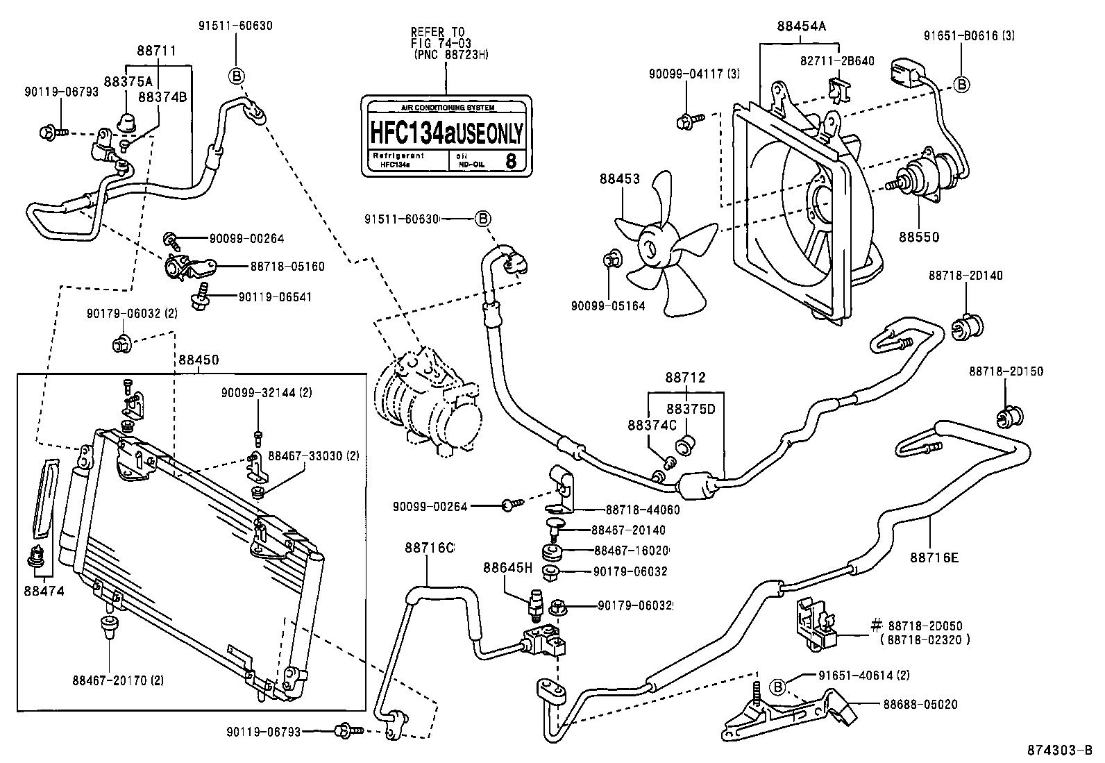 16363-27010 MOTOR ASSY, BLOWER (FOR CONDENSER) product image