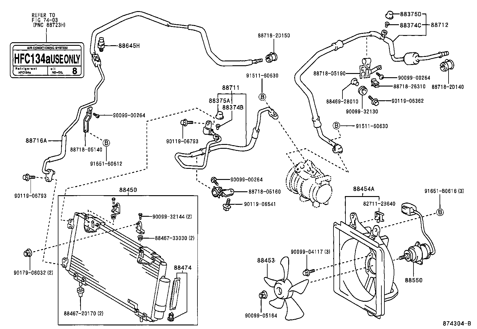16363-27010 MOTOR ASSY, BLOWER (FOR CONDENSER) product image