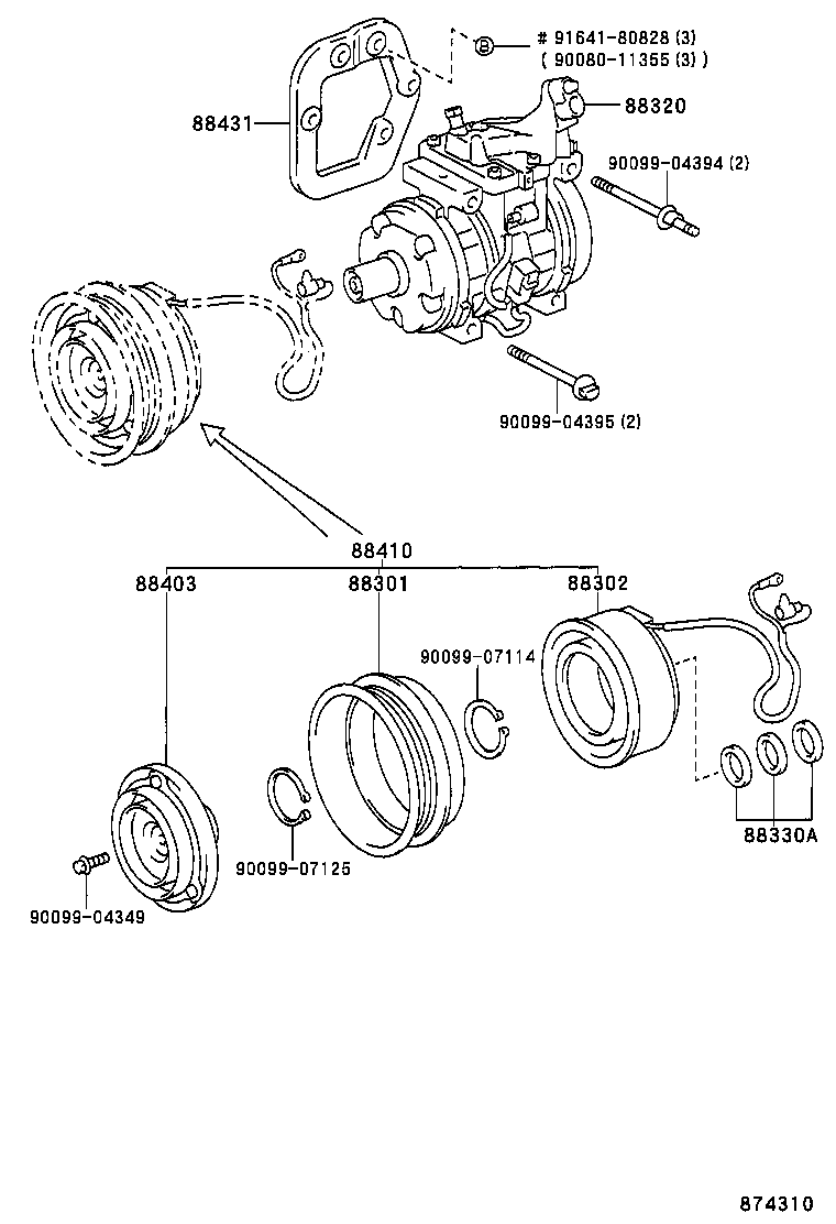 88341-44010 PLATE SUB-ASSY, VALVE product image