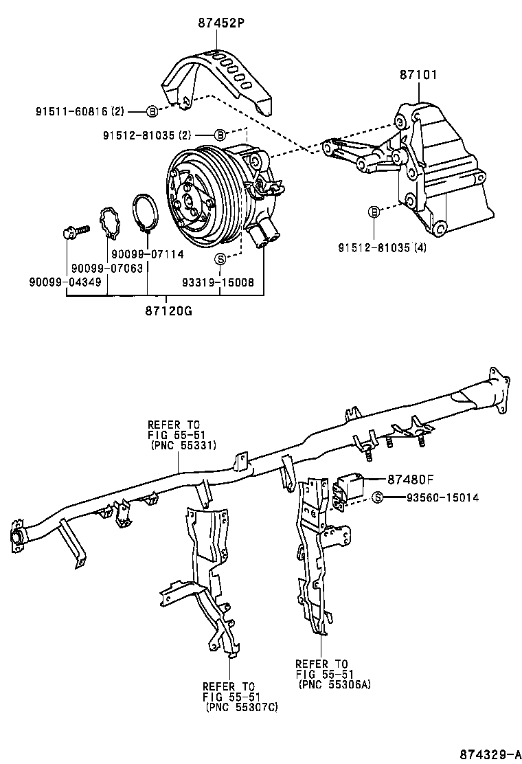 87150-35120 RADIATOR ASSY, HEATER product image