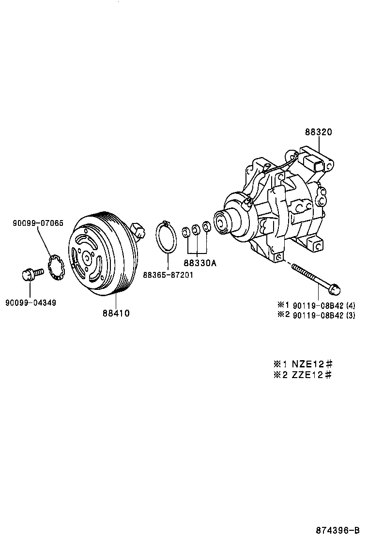 88320-1A530 COMPRESSOR ASSY, COOLER product image