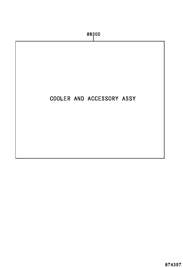 80830-1A552 COOLER & ACCESSORY ASSY product image