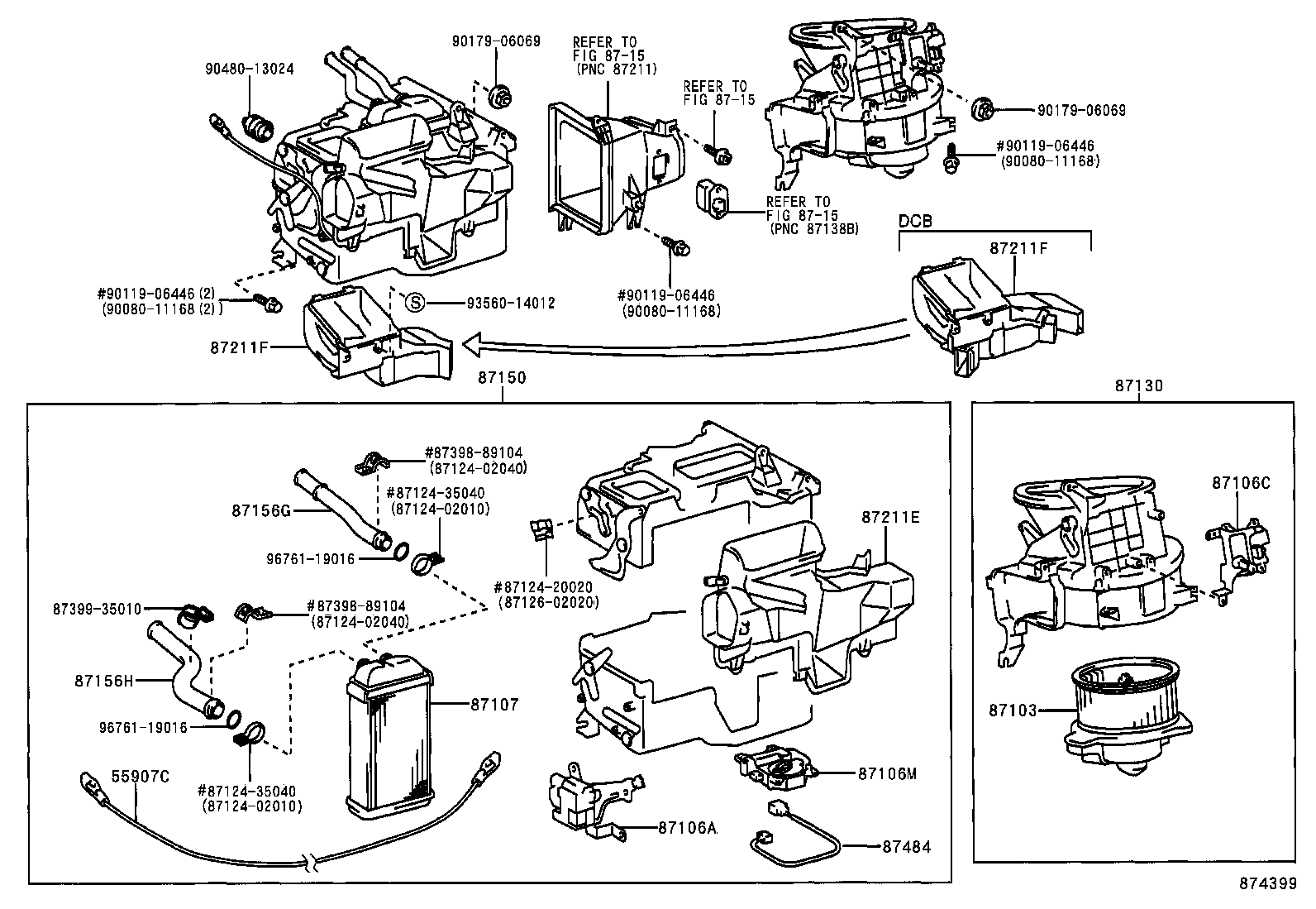 87156-04020 PIPE, HEATER WATER, NO.2 product image