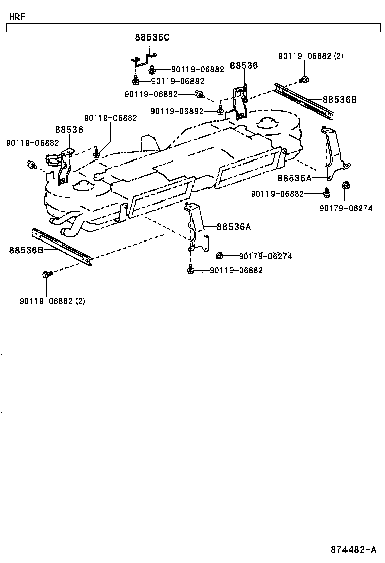 88501-26041 EVAPORATOR SUB-ASSY, COOLER, NO.1 product image