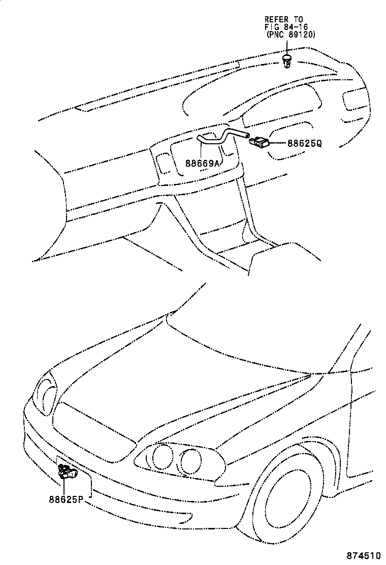 55844-22140 DUCT, HEATER TO REGISTER, NO.2 product image