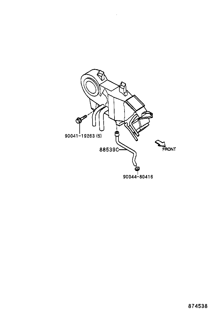 88515-87503 VALVE, COOLER EXPANSION product image