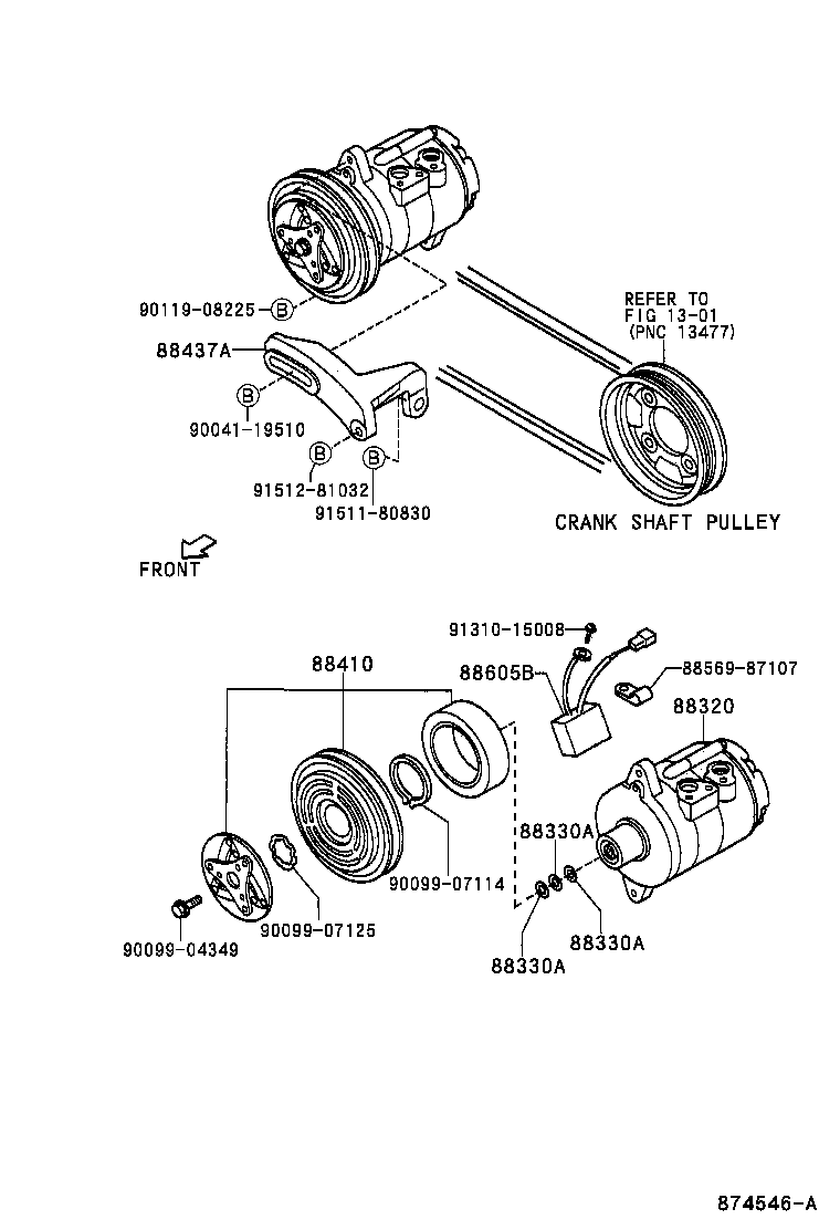 88320-97504 COMPRESSOR ASSY, COOLER product image
