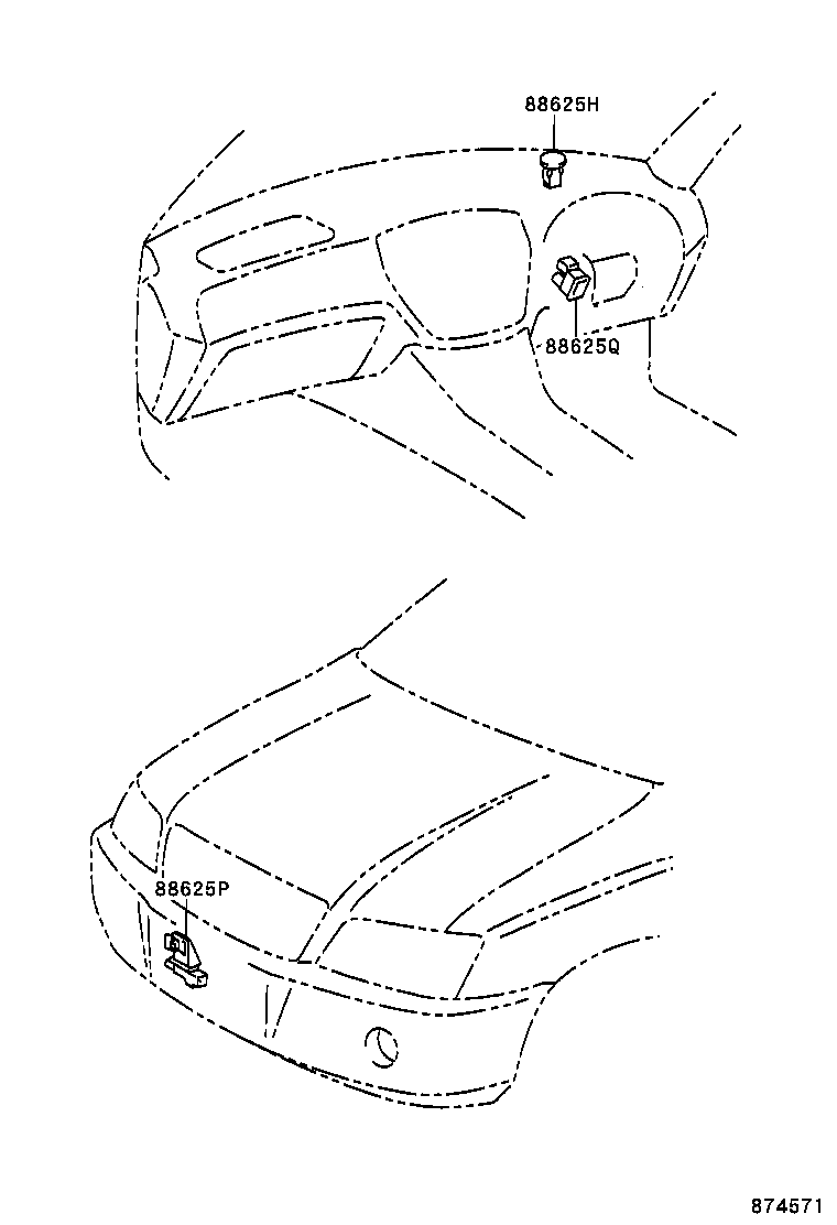 87201-48030 DUCT SUB-ASSY, AIR, NO.1 product image