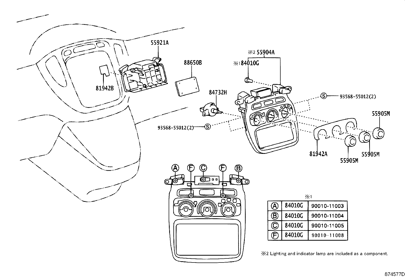 Toyota 55843-48020 DUCT, HEATER TO REGISTER, NO.1