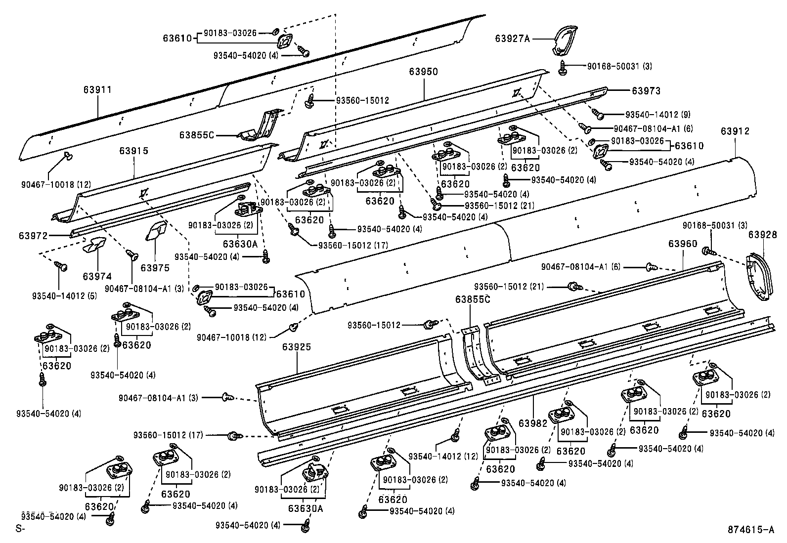 55907-36110 CABLE SUB-ASSY, WATER VALVE CONTROL product image