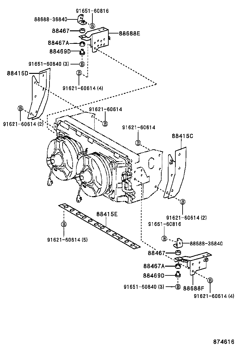 88415-36150 COVER, DUST, NO.1 product image