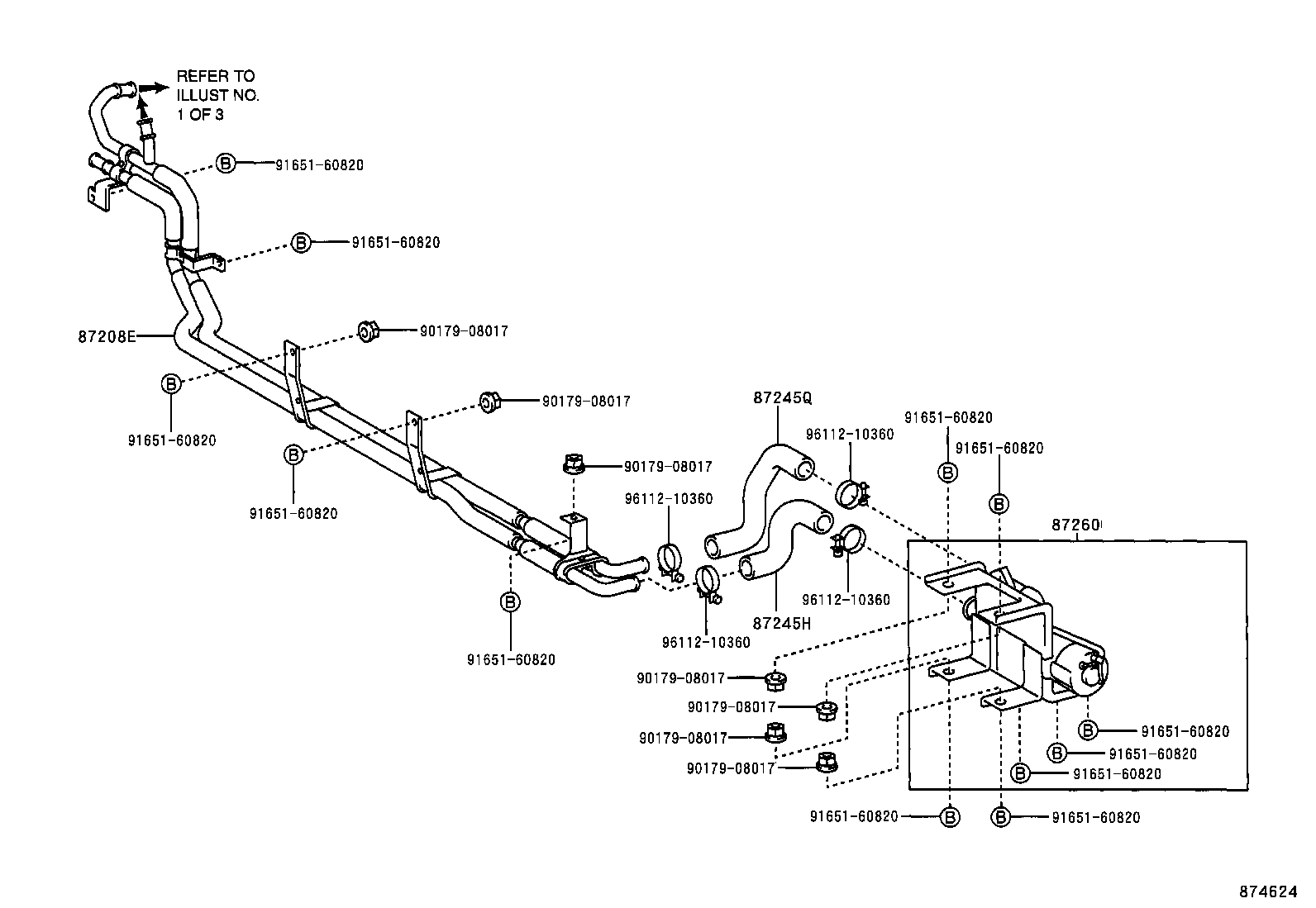 87251-36250 JOINT, WATER, NO.2 product image
