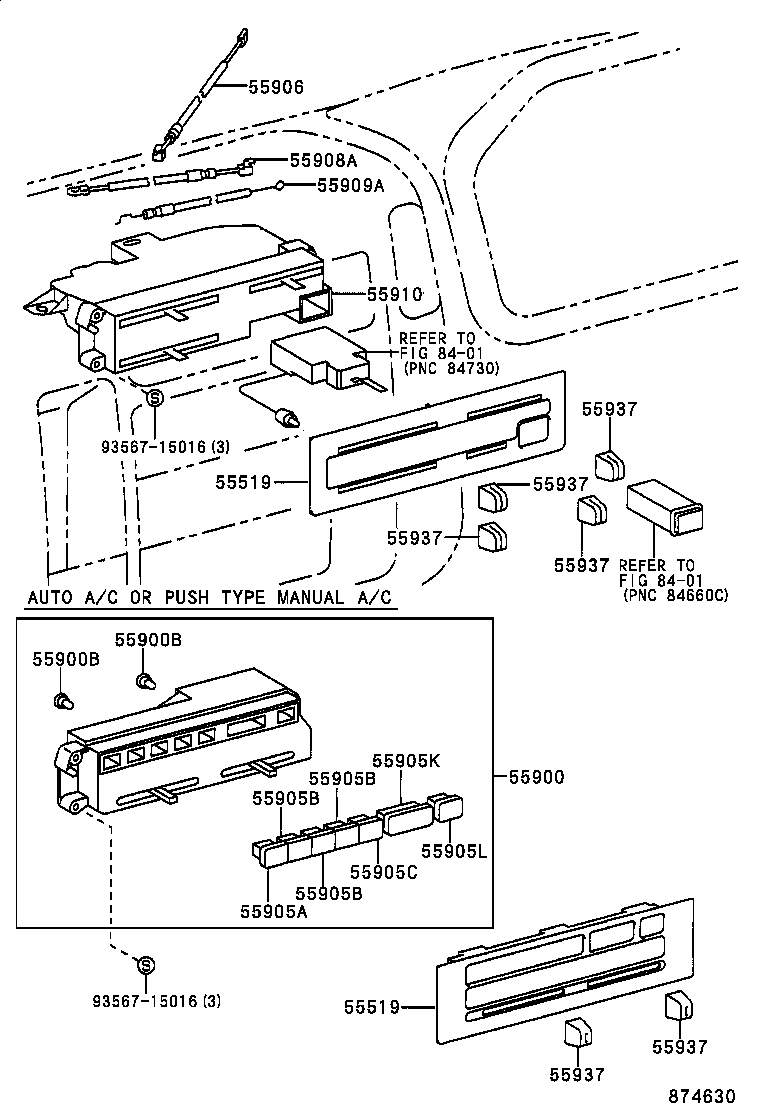 87201-37030 DUCT SUB-ASSY, AIR, NO.2 product image