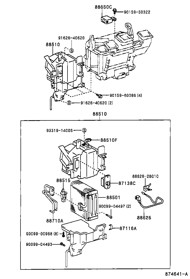87165-37010 CONTROL, BLOWER MOTOR product image