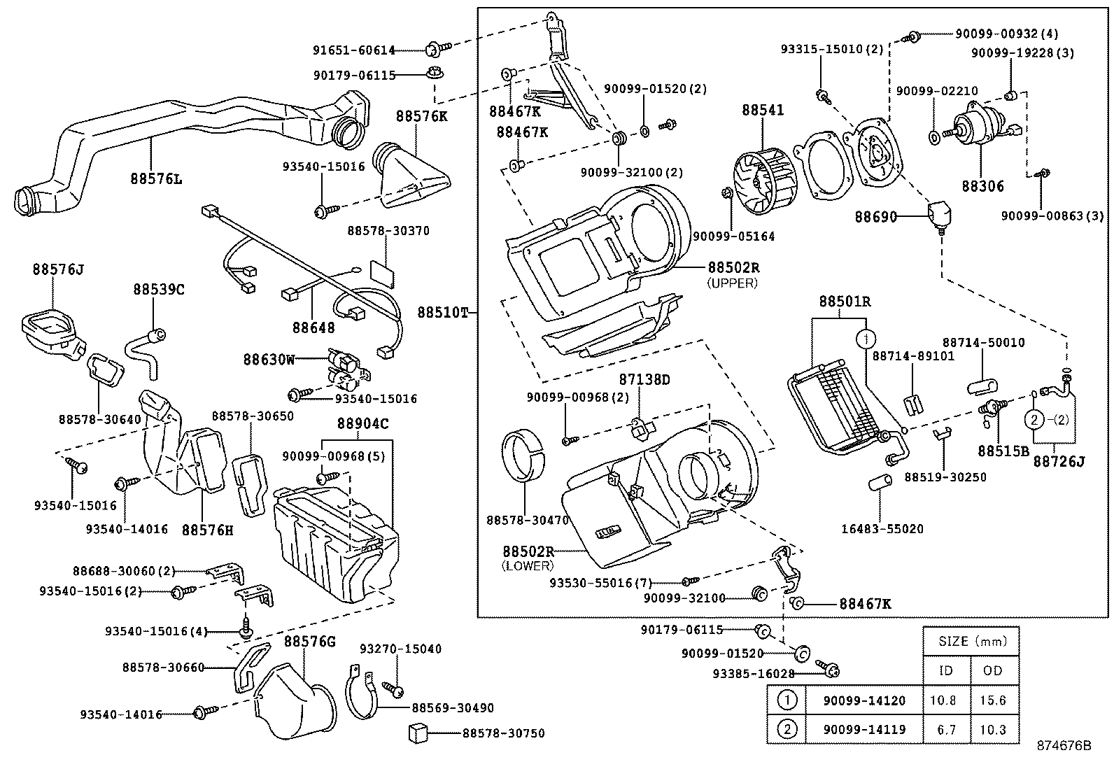 88515-30620 VALVE, COOLER EXPANSION product image