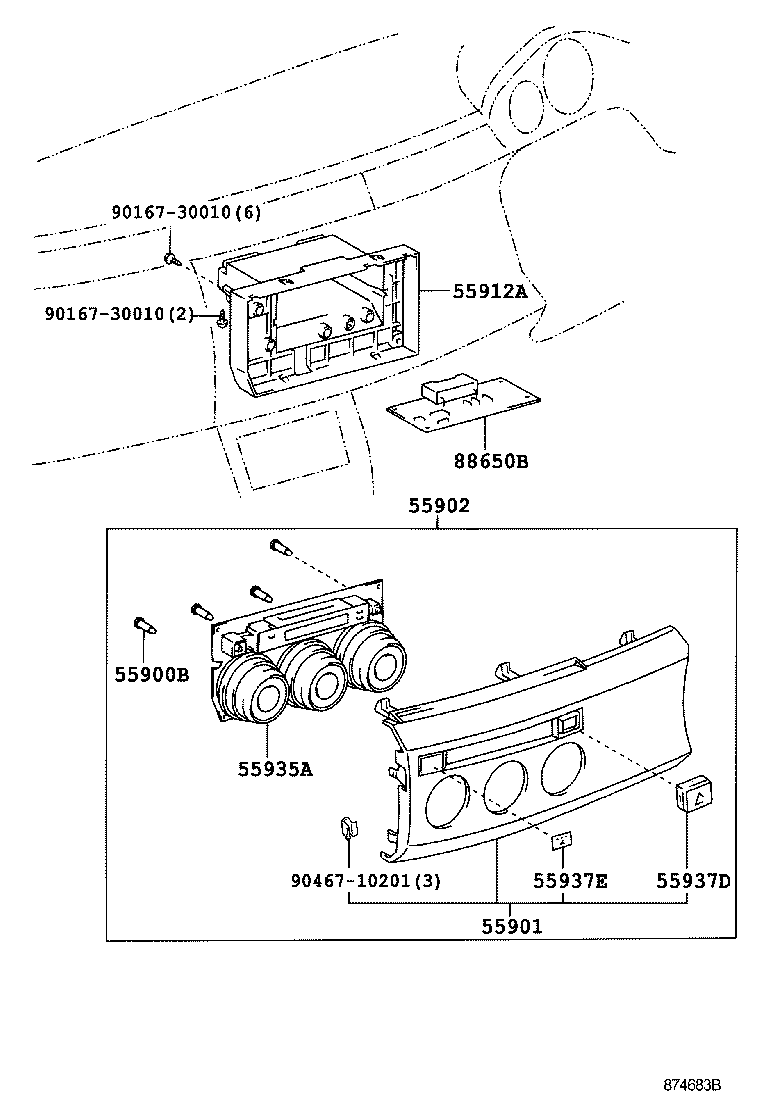 55844-12480 DUCT, HEATER TO REGISTER, NO.2 product image