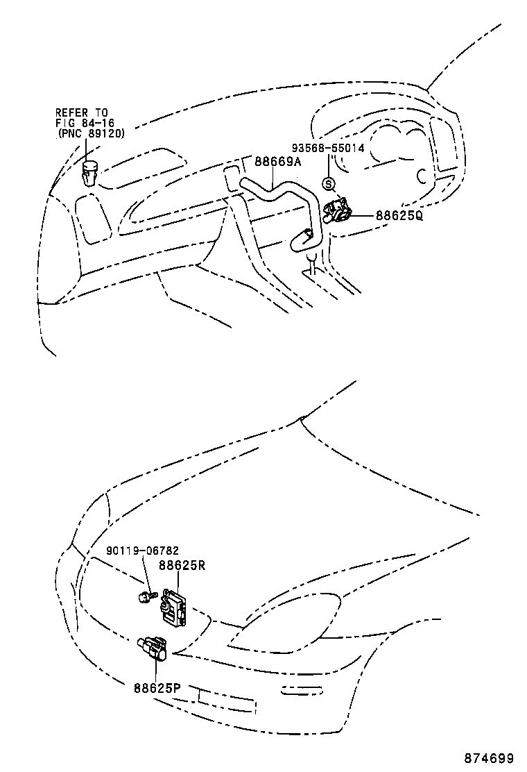 55844-24060 DUCT, HEATER TO REGISTER, NO.2 product image