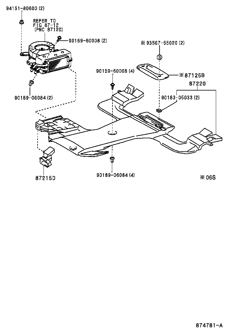 55900-44580 CONTROL ASSY, AIR CONDITIONER product image