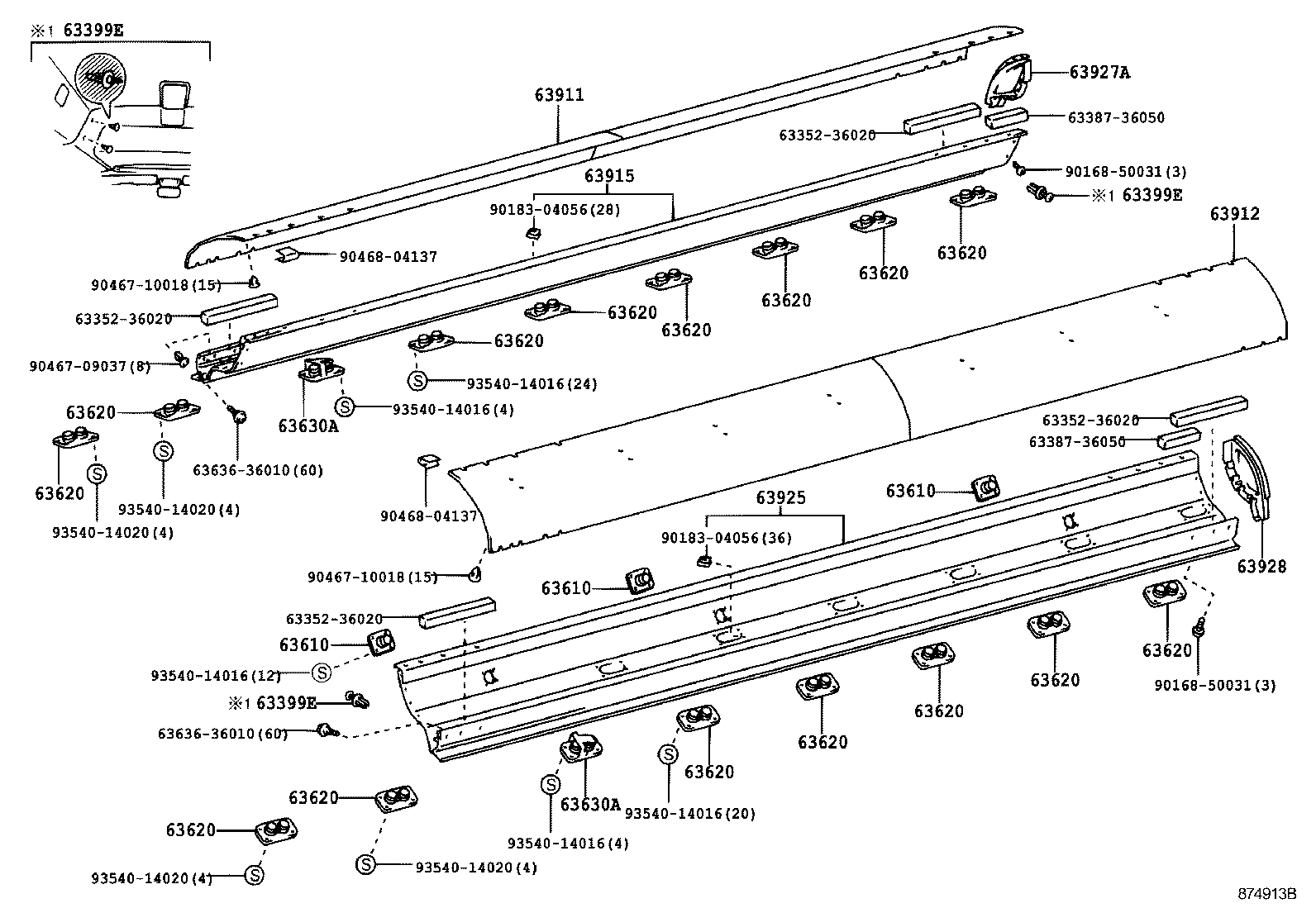 55085-36010 DUCT SUB-ASSY, HEATER TO REGISTER, NO.2 product image