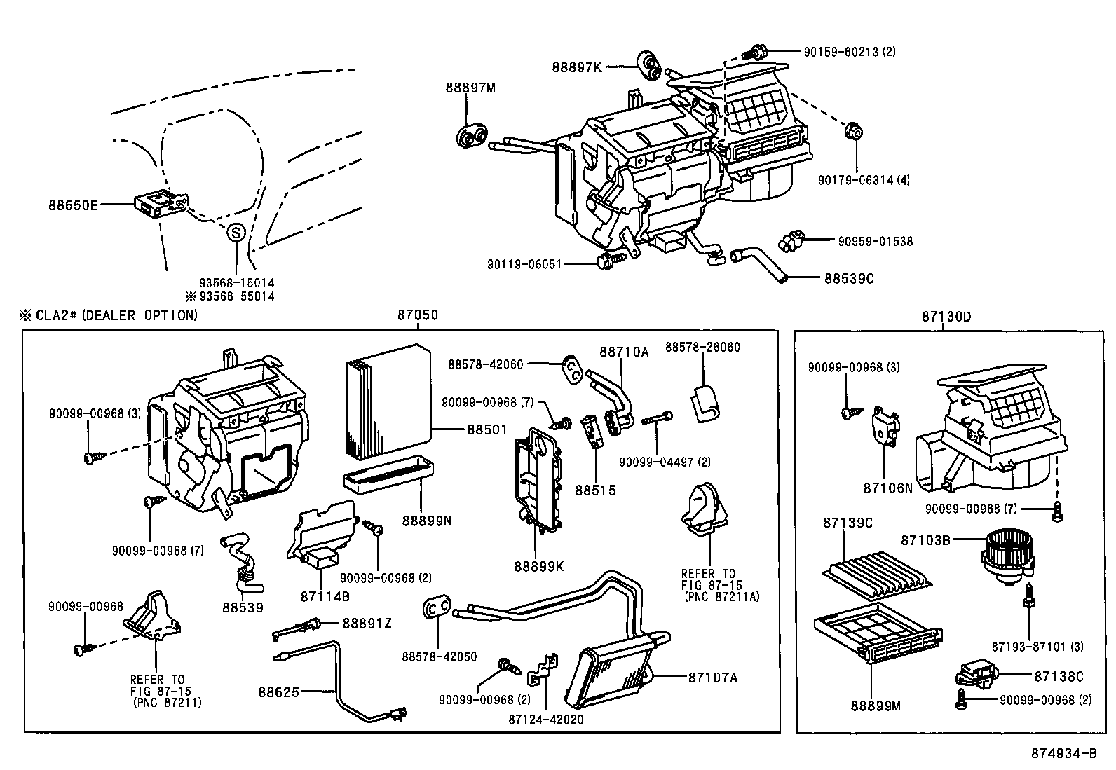 87050-42100 RADIATOR ASSY, AIR CONDITIONER product image