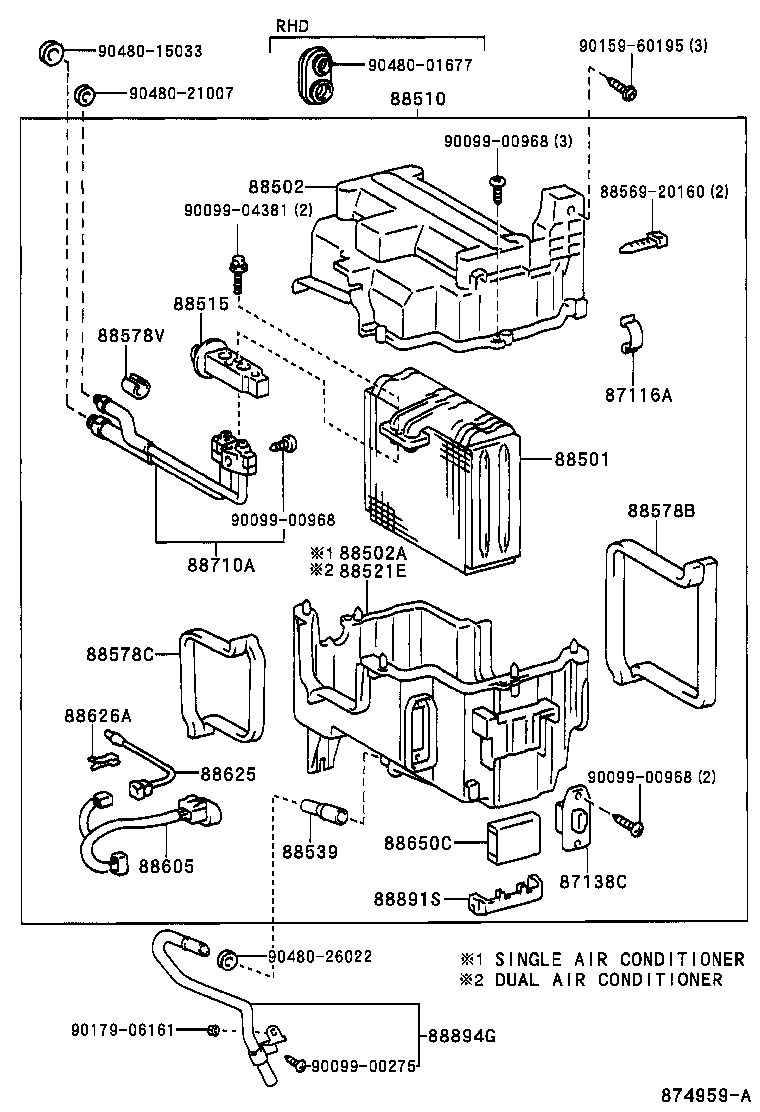 87103-60180 MOTOR SUB-ASSY, COOLING UNIT, W/FAN product image