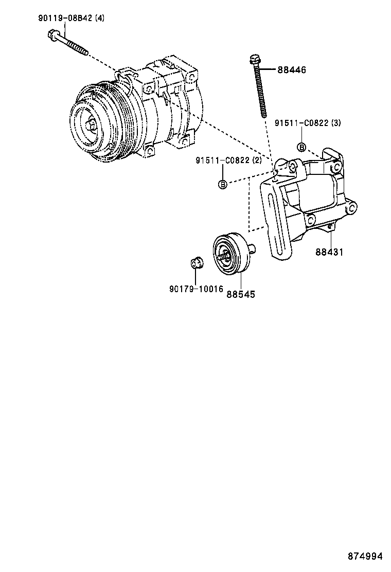 88320-35470 COMPRESSOR ASSY, COOLER product image