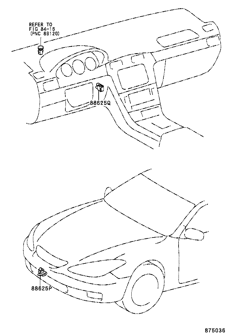 55844-33130 DUCT, HEATER TO REGISTER, NO.2 product image