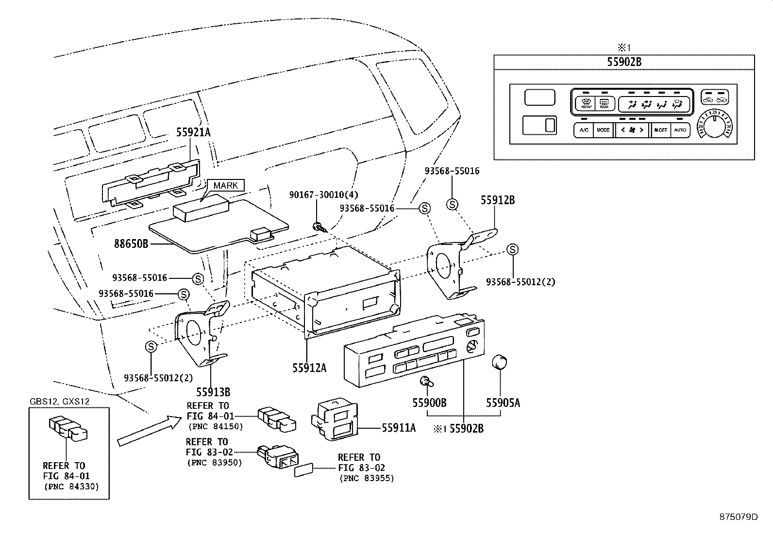 55844-43020 DUCT, HEATER TO REGISTER, NO.2 product image