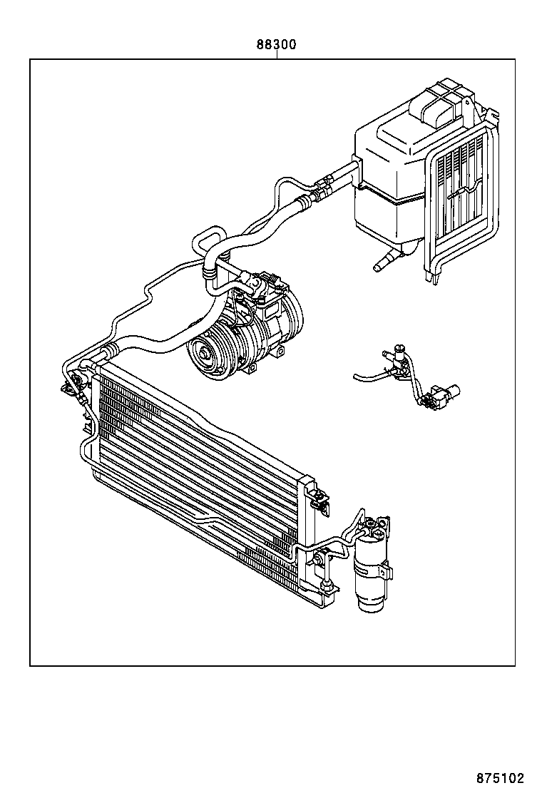 88300-60690 COOLER & ACCESSORY ASSY product image