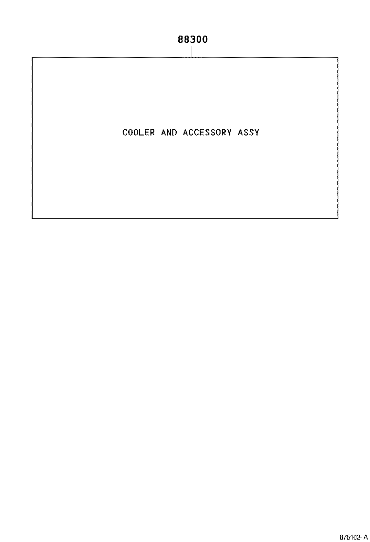 80830-60091 COOLER & ACCESSORY ASSY product image