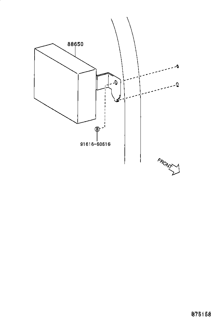 88605-35360 HARNESS SUB-ASSY, COOLER WIRING, NO.1 product image