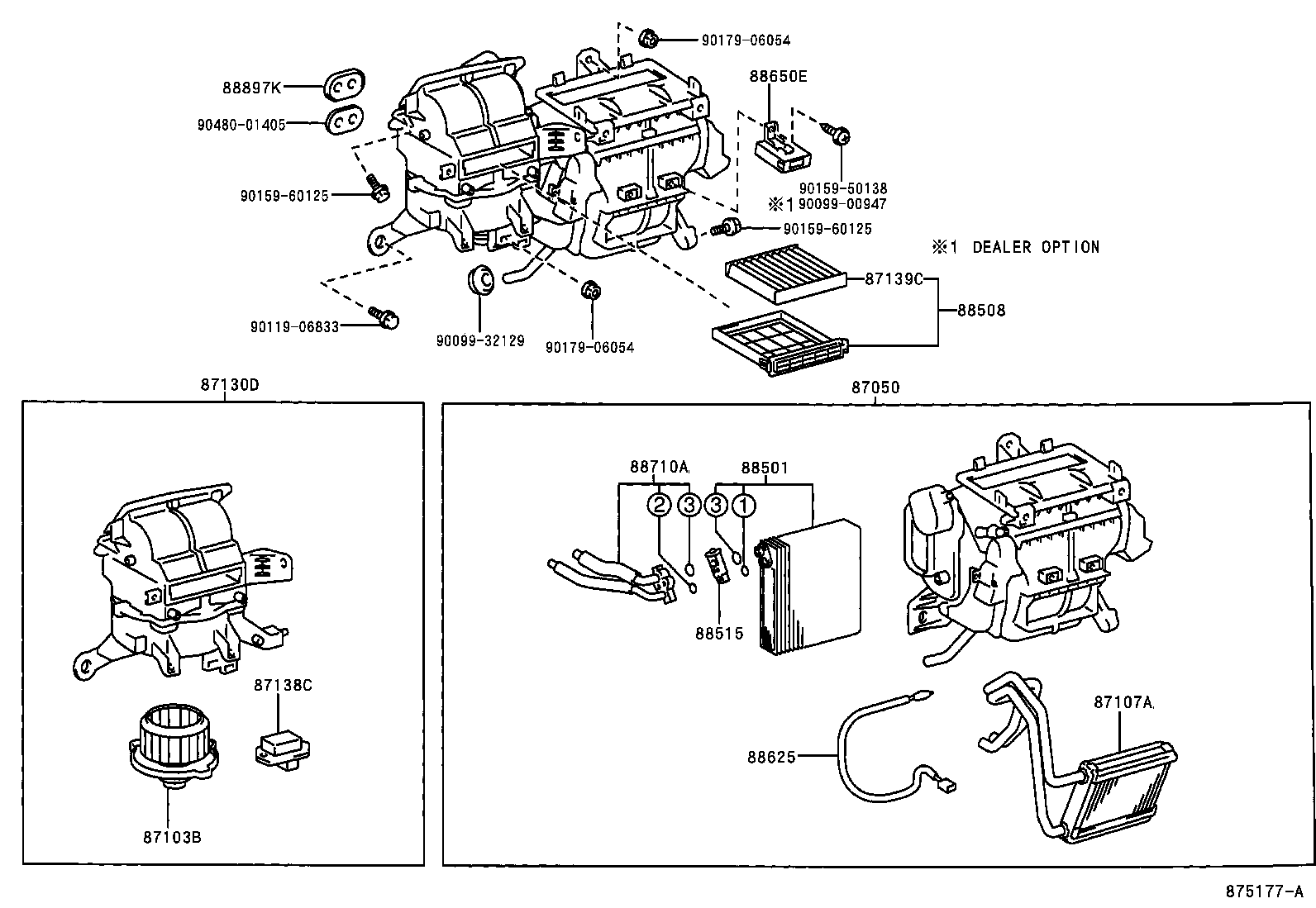 87130-12450 BLOWER ASSY product image