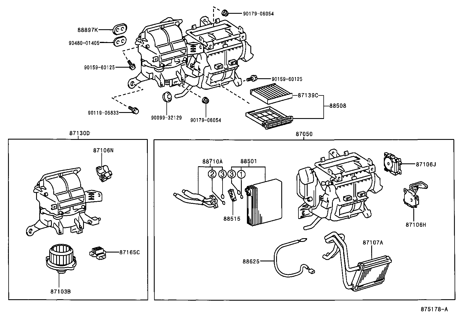 87130-12450 BLOWER ASSY product image