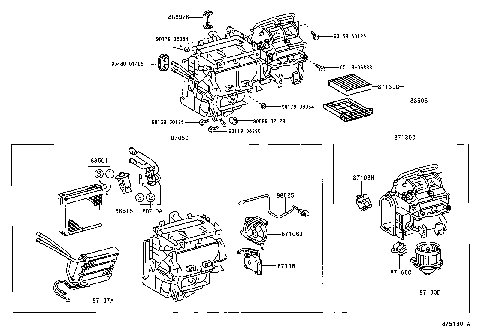 87130-12450 BLOWER ASSY product image