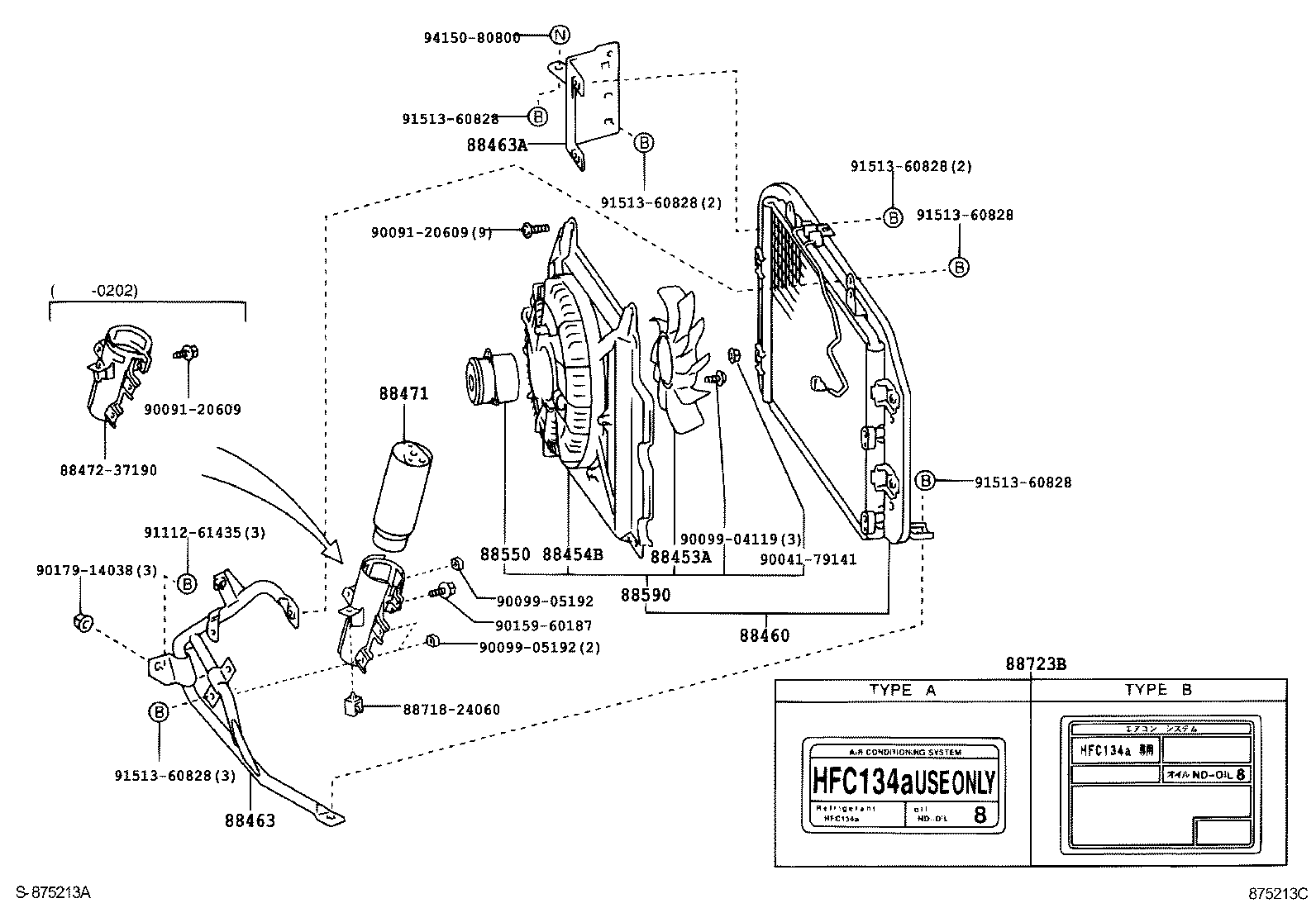 88550-37100 MOTOR ASSY, BLOWER (FOR CONDENSER) product image