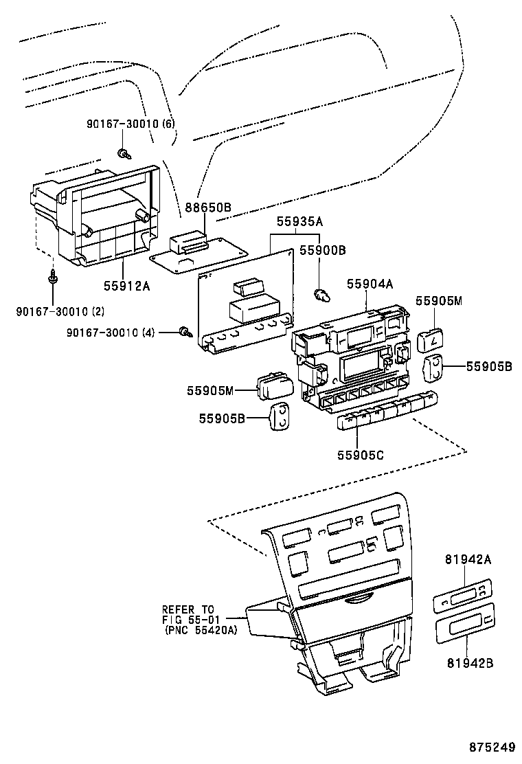 55844-02130 DUCT, HEATER TO REGISTER, NO.2 product image