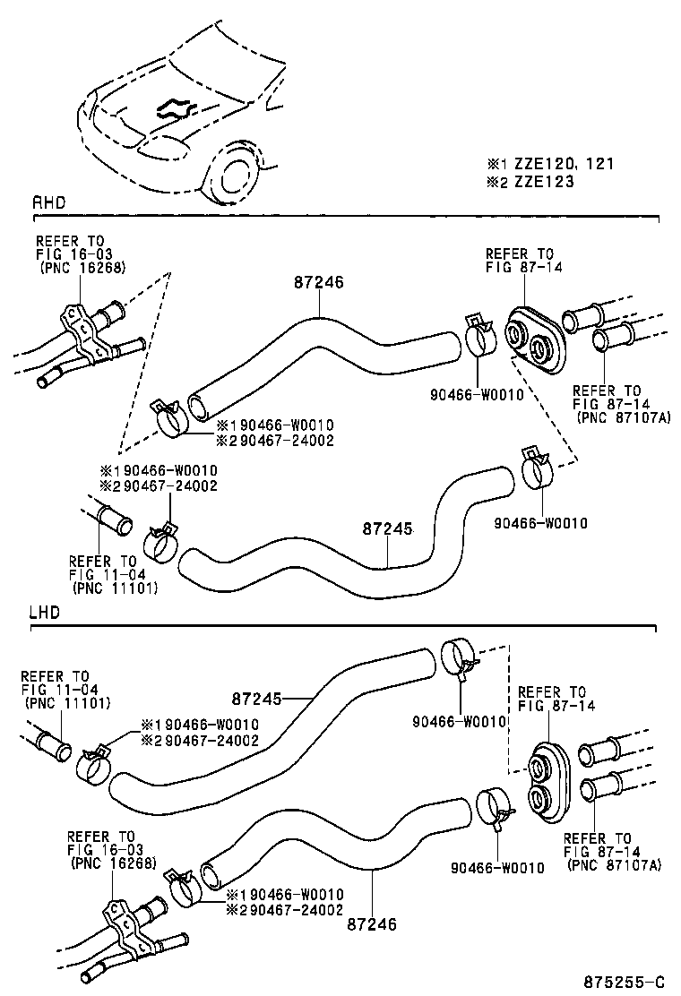 87100-05021 HEATER ASSY product image